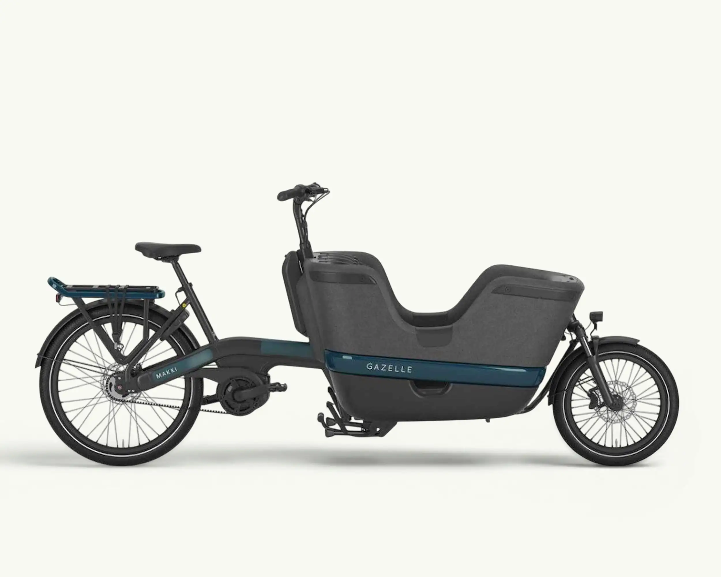 1. Gazelle Makki Urban, 400 Wh Gazelle Makki Urban, 400 Wh | Elektrische Bakfiets - Afbeelding 1